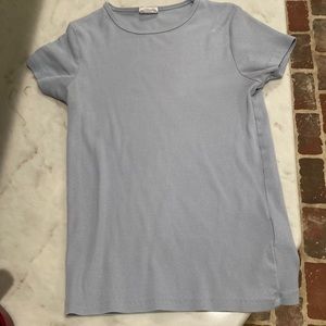 One organic Rib crew short sleeve Tee